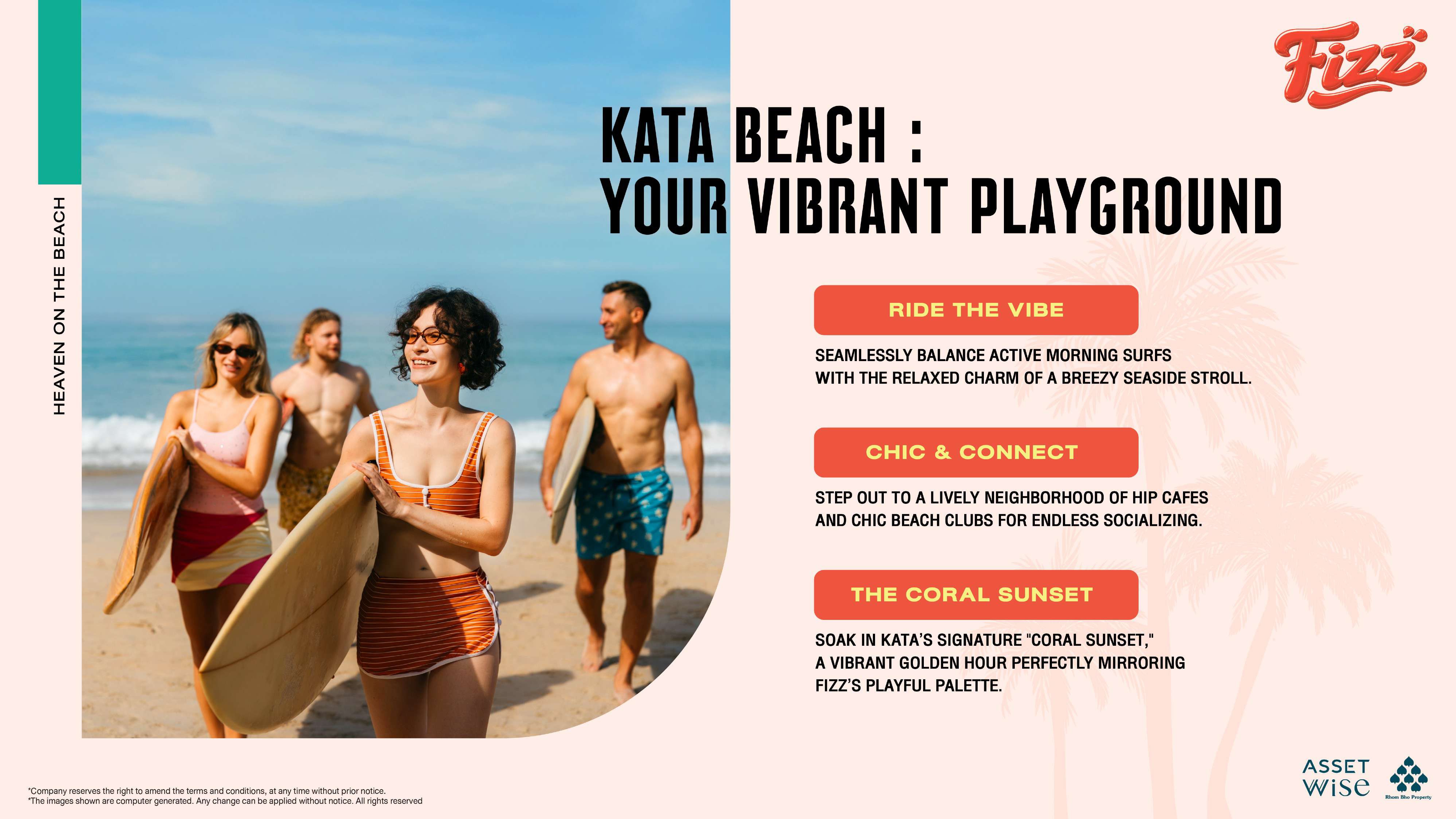 The Title Fizz Location Map Kata Beach